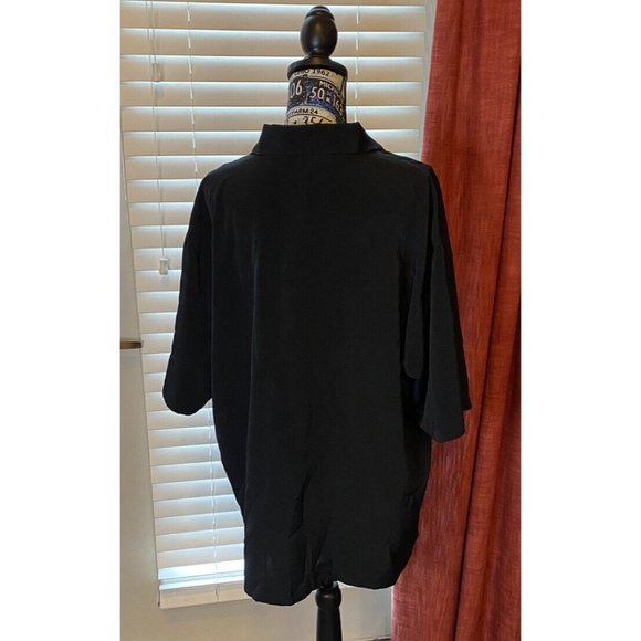 Dragonfly Skull Flames Motorcycle Men's Short Sleeve Shirt Size XL RARE - Picture 2 of 2